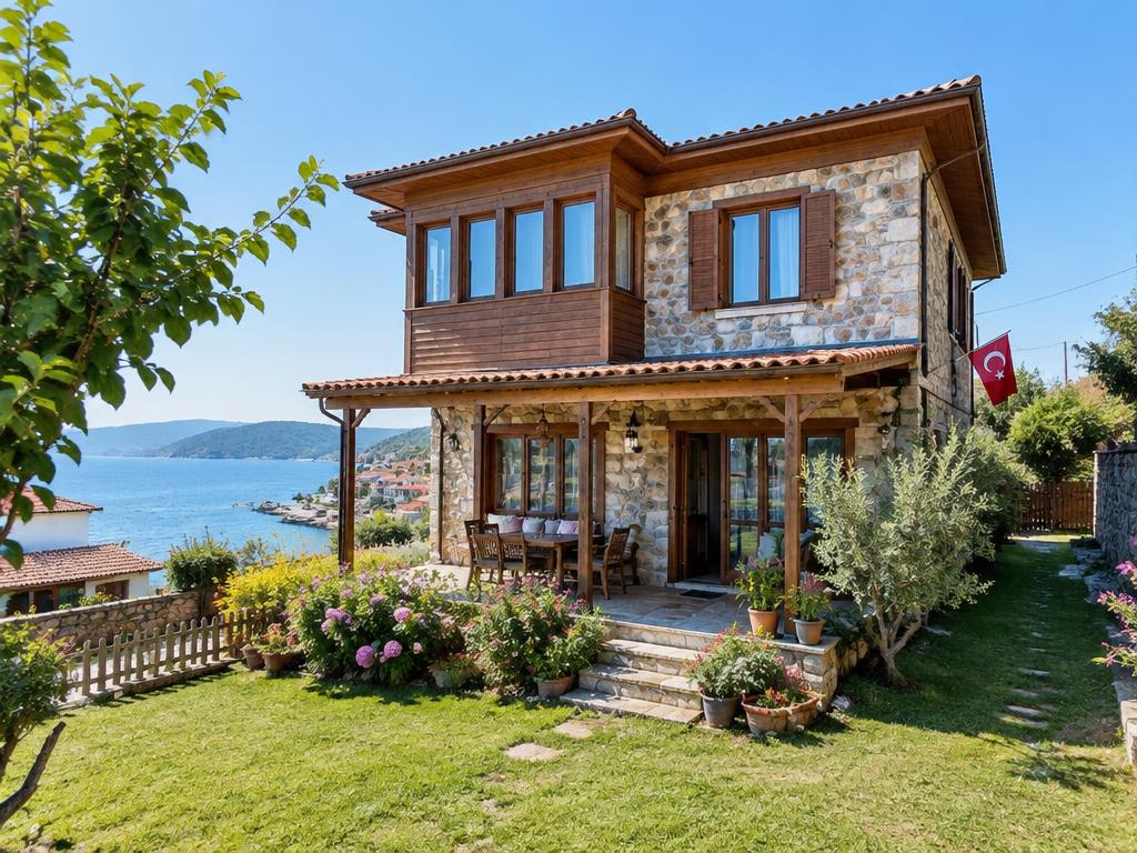 Bahçeli müstakil taş ev – Kumbaba Köy İçi, Şile