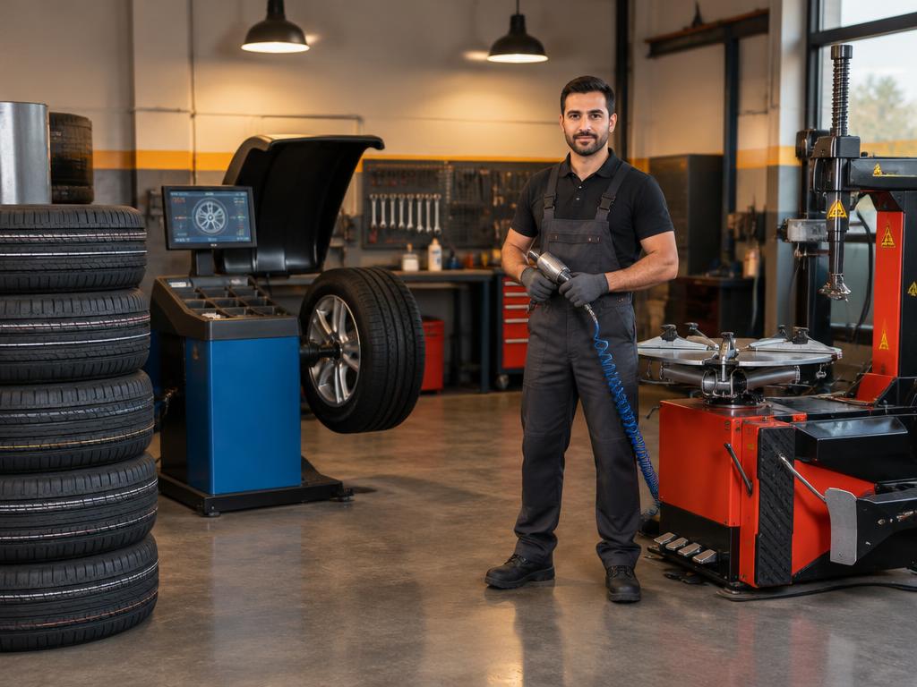 Demir Oto Lastik ve Bakım (temsili yapay zekâ görseli)