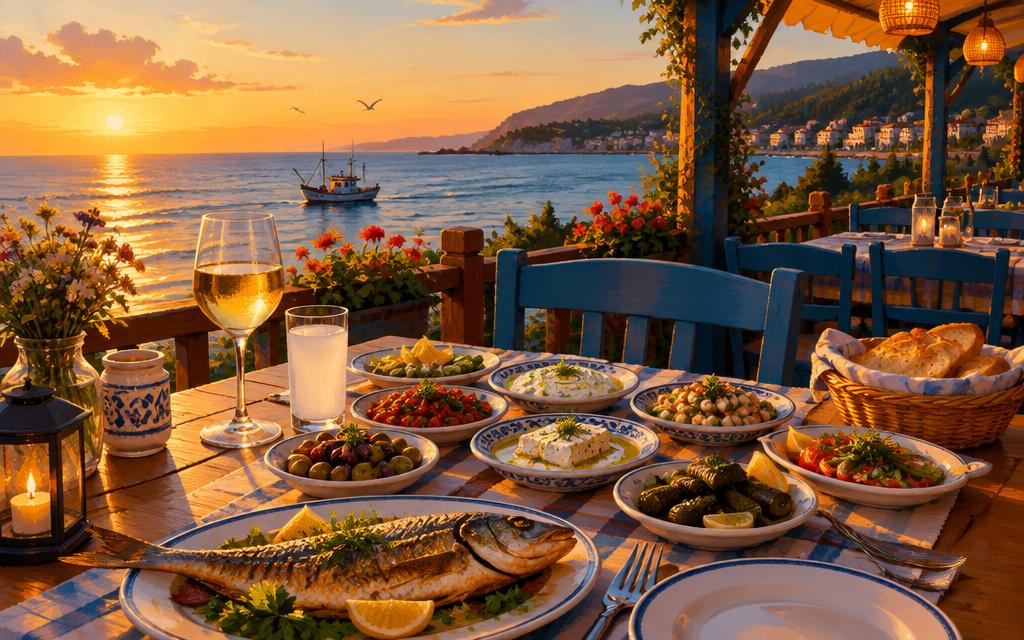 Şile Fora Beach & Balık Restaurant (temsili yapay zekâ görseli)